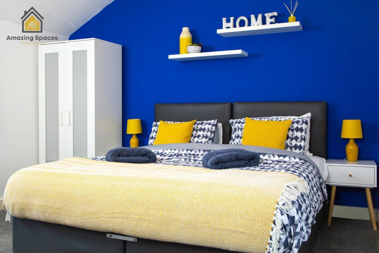 Large Unique 2 Bedroom Duplex Apartment With Private Parking & Free Wifi - Vat Qualifying By Amazing Spaces Relocations Ltd Warrington Exterior foto