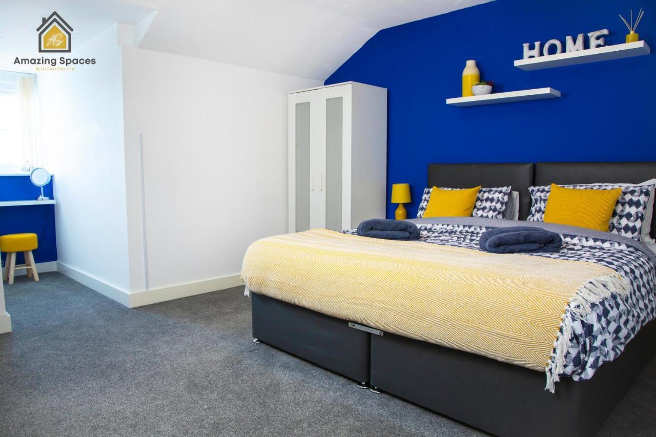Large Unique 2 Bedroom Duplex Apartment With Private Parking & Free Wifi - Vat Qualifying By Amazing Spaces Relocations Ltd Warrington Exterior foto