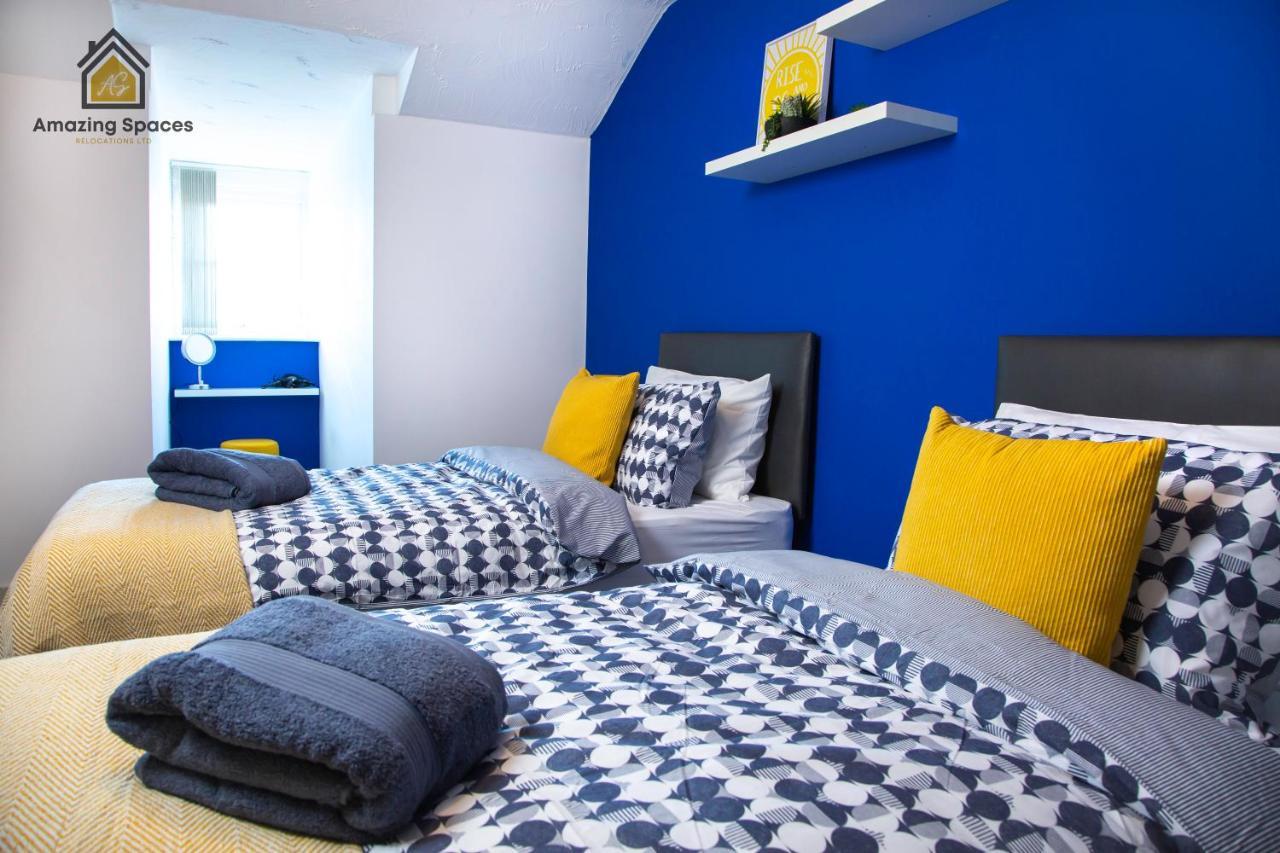 Large Unique 2 Bedroom Duplex Apartment With Private Parking & Free Wifi - Vat Qualifying By Amazing Spaces Relocations Ltd Warrington Exterior foto